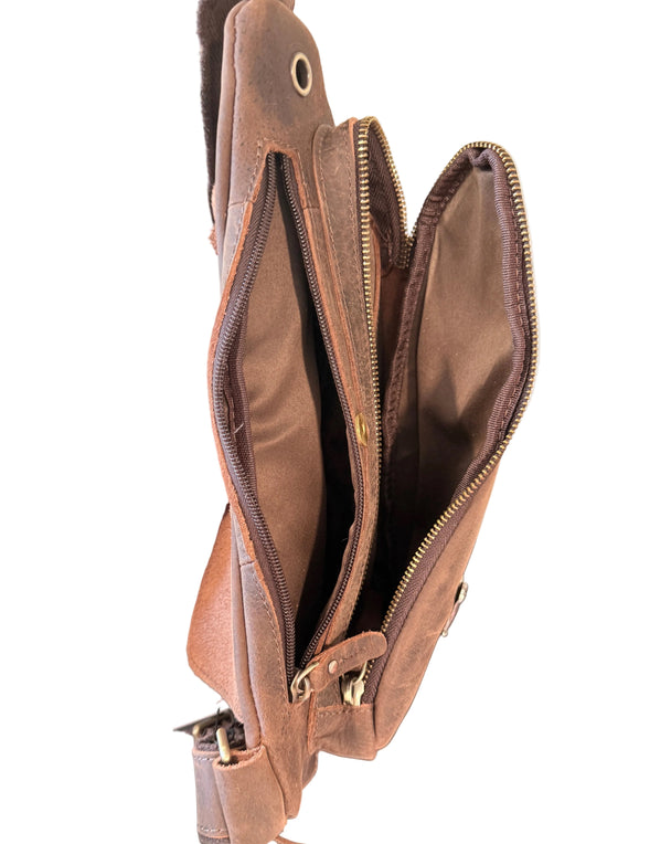 The Izzy Leather Crossbody Bag