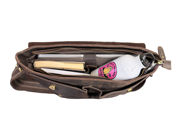 The Hector Leather Briefcase