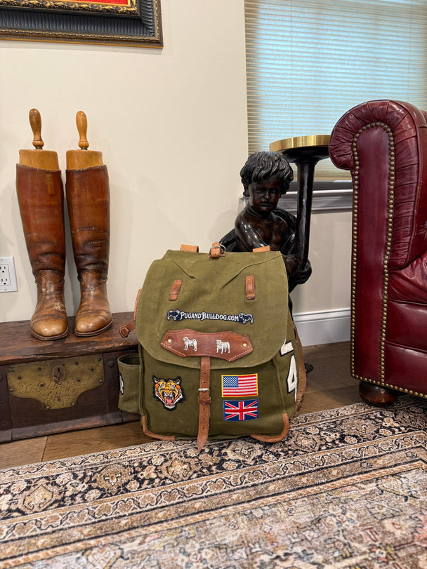 Limited Edition Vintage Green Rucksack