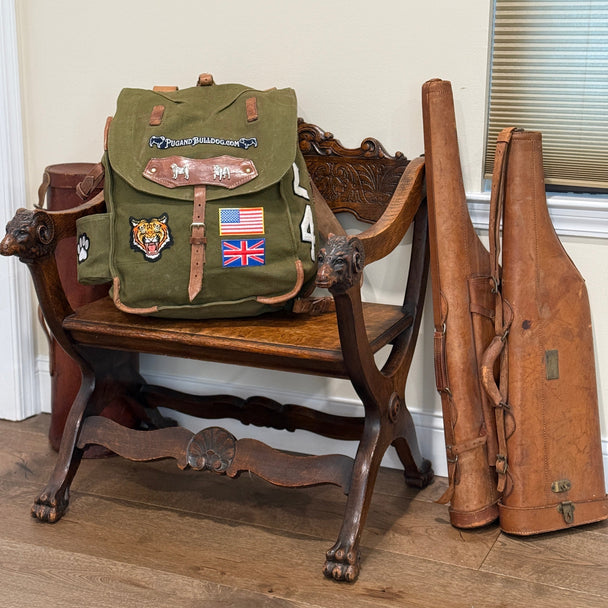 Limited Edition Vintage Green Rucksack