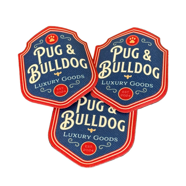 Iron-On Classic Blue Logo Patch