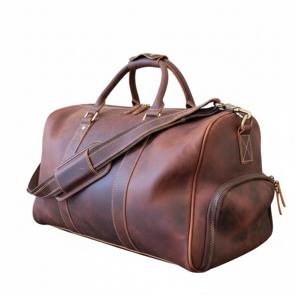 The Lettie Leather Duffle Bag