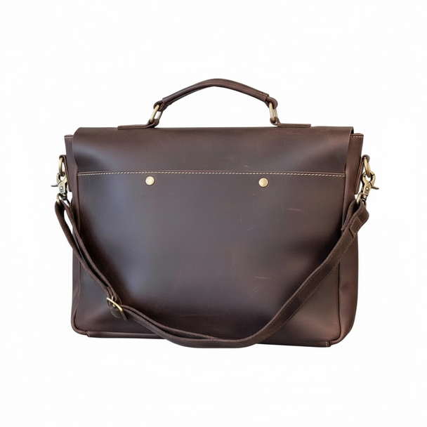 The Hector Leather Briefcase