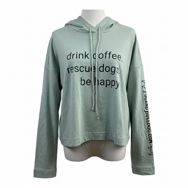 Exclusive Women's Be Happy Hooded T-shirt