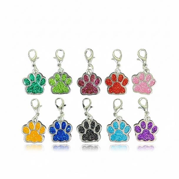 Small Stainless Color Charm